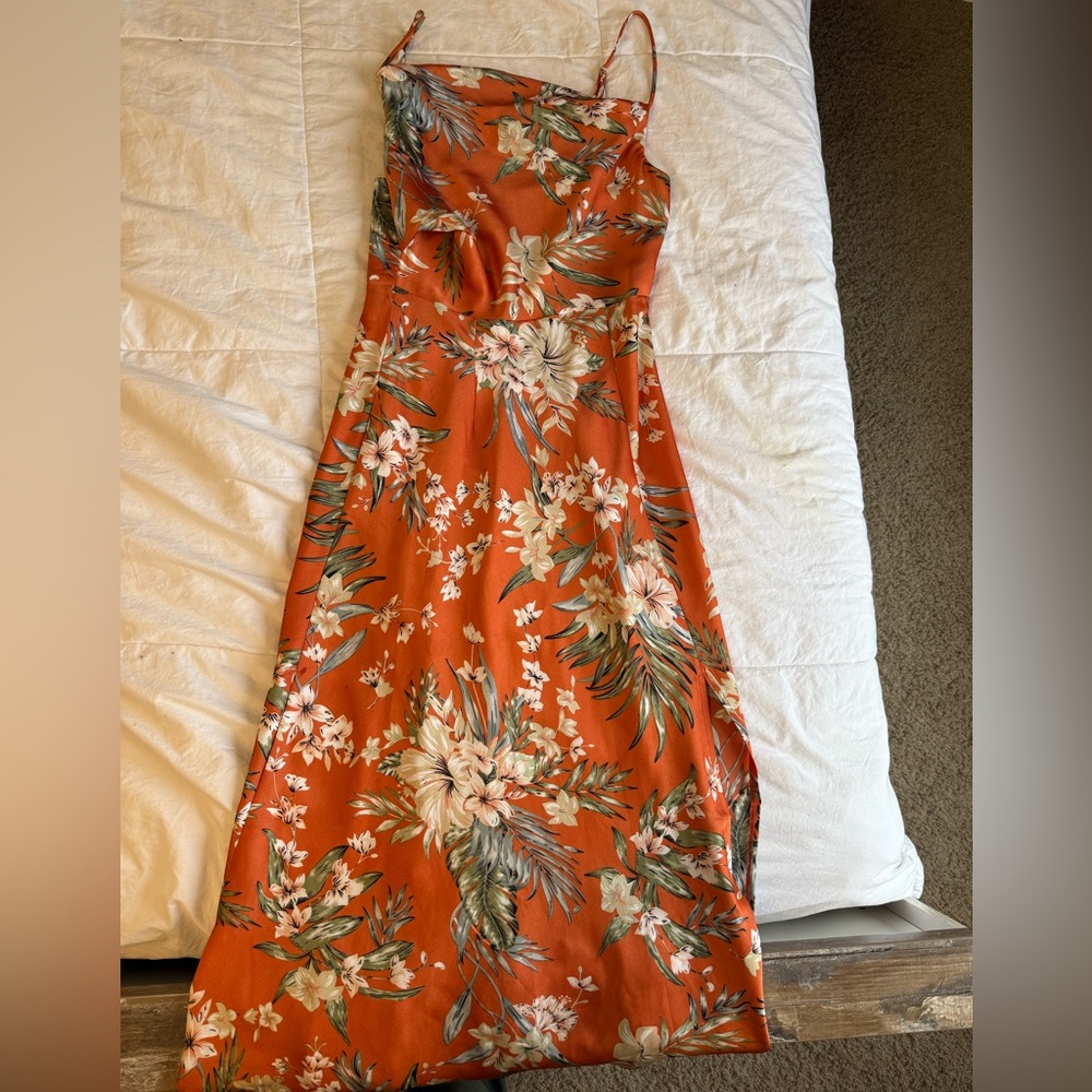 Hello Molly Ruche neck midi Dress